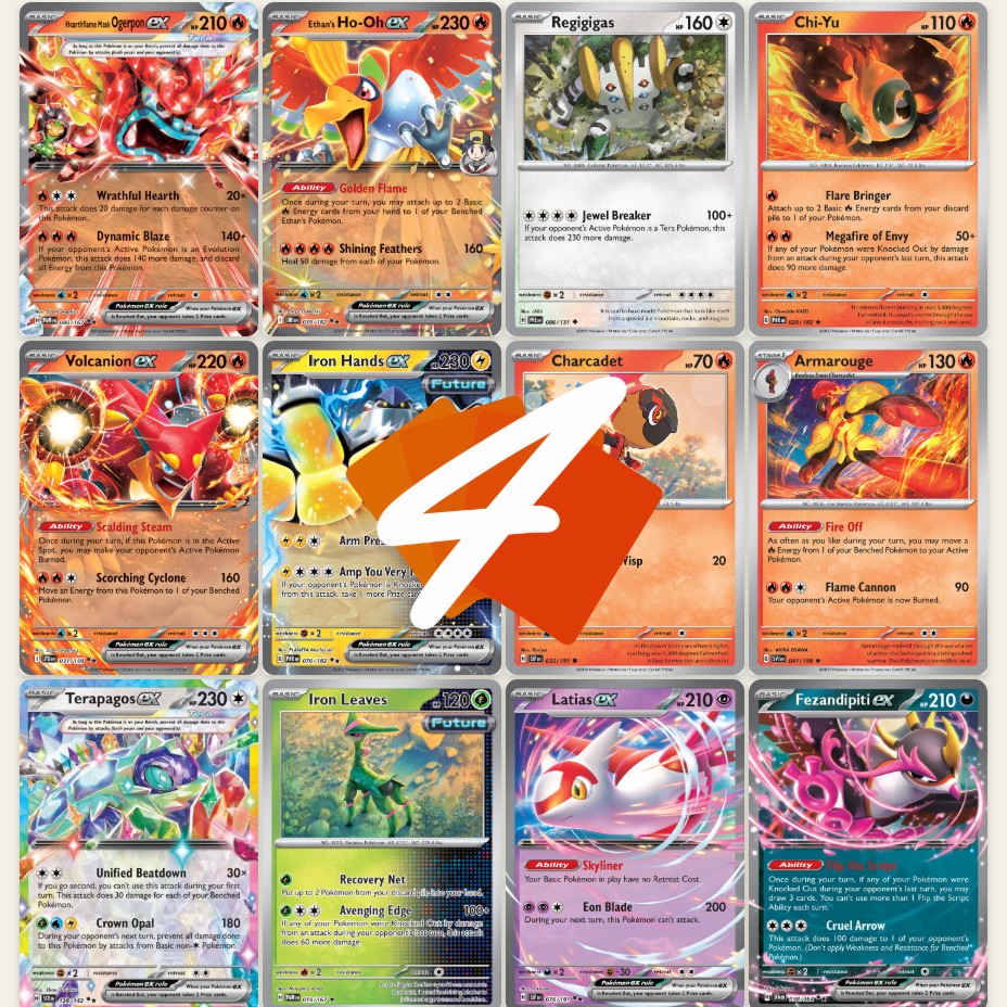 Armarouge + Ho-Oh ex = INSANE Firepower!